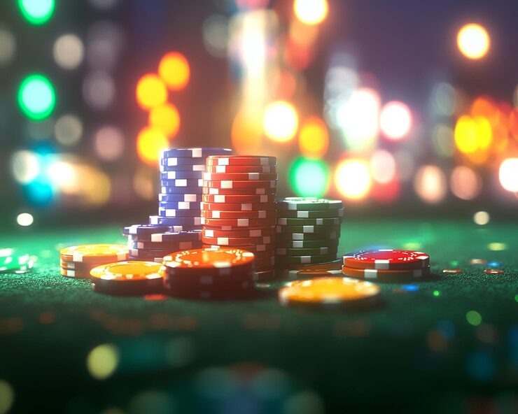Mobile phone showing hsowin live table interface with bet buttons and dealer video